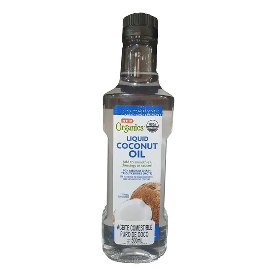 Aceite Comestible Puro De Coco Orgánico Importado Líquido