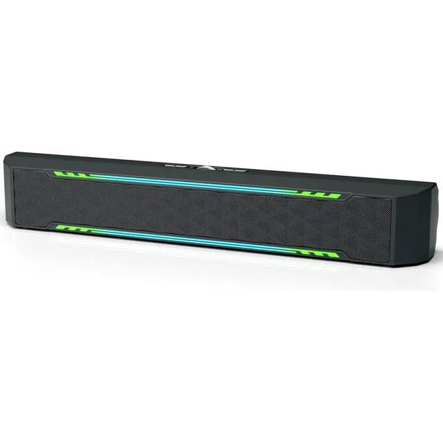 Bocina Bluetooth Altavoz Pc Fosi Audio C4 Rgb Led Gaming