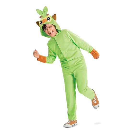 Mono Para Niños Costume Disguise Grookey Pokémon Con Capucha