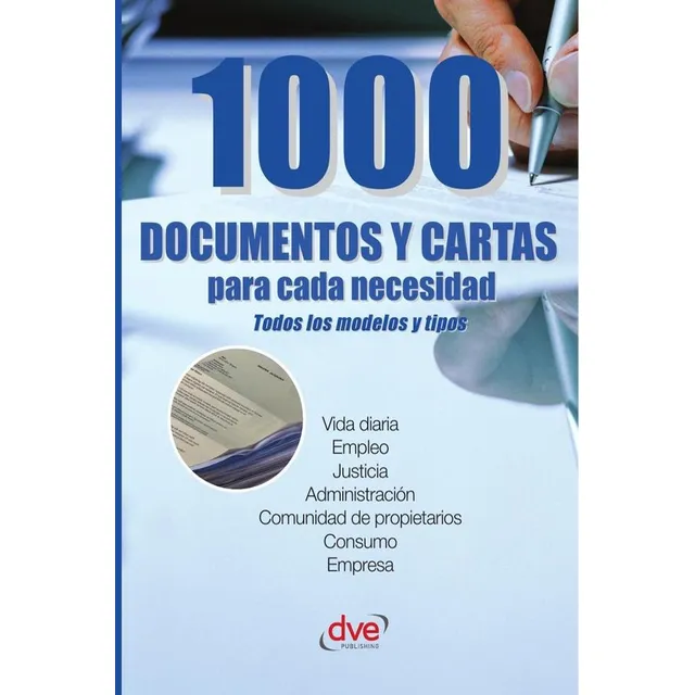 Libro 1000 Documentos Y Cartas Para Cada Necesidad