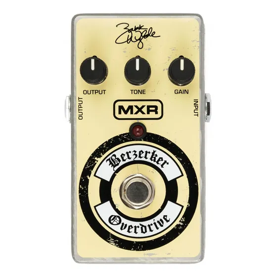 Pedal de efeito de guitarra elétrica Mxr Zw44 Zakkwylde Overdrive
