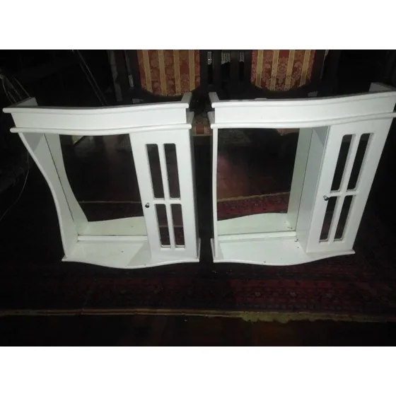Repisa Para Baño Con Espejo Luz Y Tomacorriente Rremattee