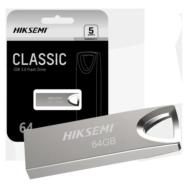 PENDRIVE 64GB HIKSEMI CLASSIC M200 USB 2.0 PC NOTEBOOK