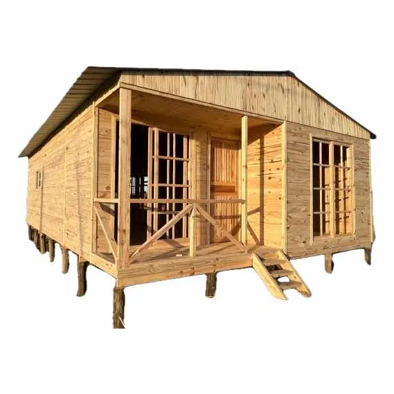 Construcción De Cabañas Económicas, Semi Terminadas