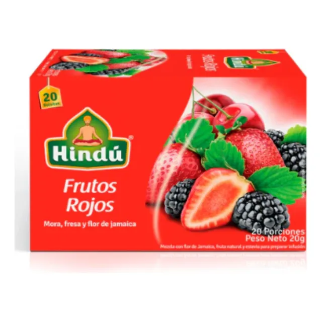 Infusion  Frutos Rojos Te Indu - Unidad a $950400