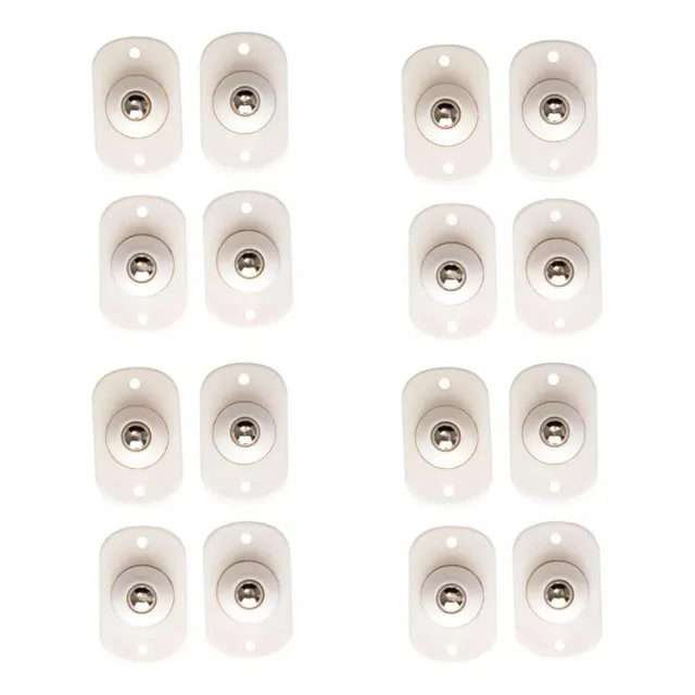 Kit Com 16 Rodinhas Giratórias Moveis Vasos Rodizio