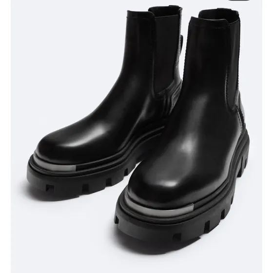 Bota Zapato Chelsea Zara