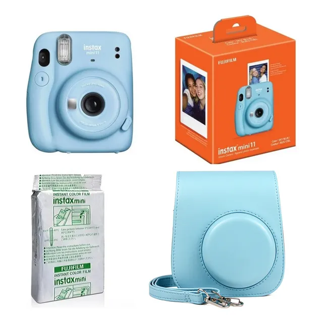 2020 Fujifilm Instax  Mini 11 Celeste Sky Blue Nuevo