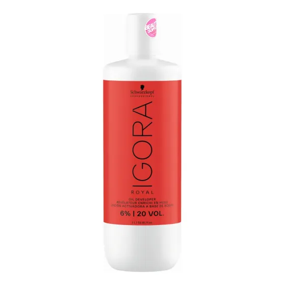 Locion Oxidante 20 Vol. Igora Royal Schwarzkopf 1000ml