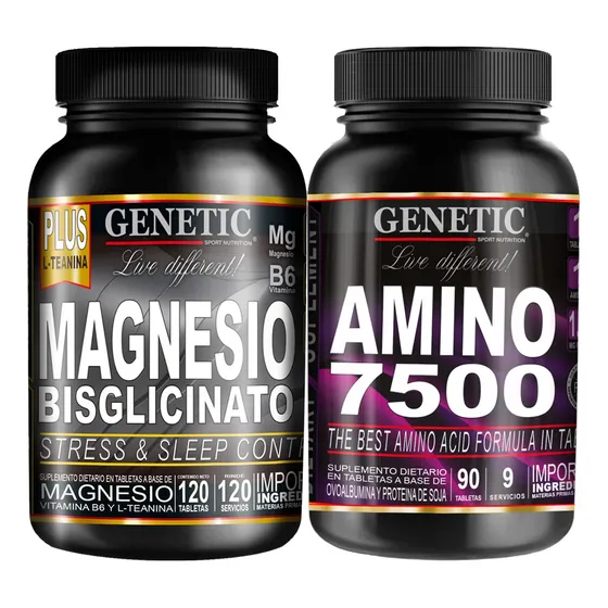 3 Amino 7500 Aminopéptidos Genetic 180 Crecimiento Muscular