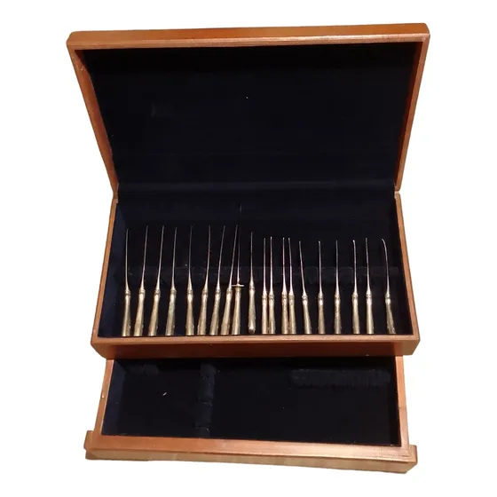 Cubiertos Cuchillos Alpaca Plateada Pesa México Estuche Made