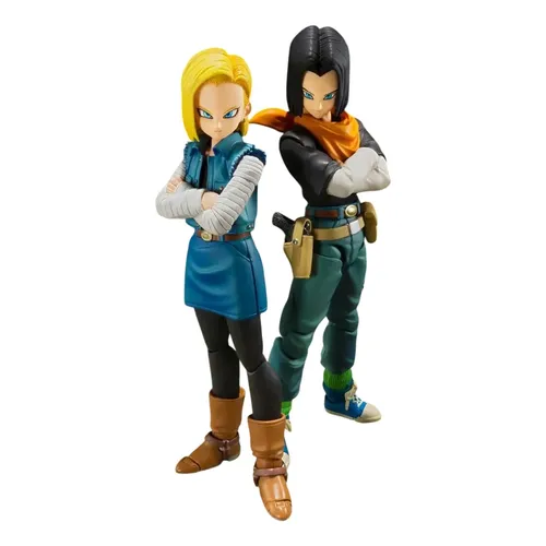 Android 17 - Dragon Ball Z - Solid Edge Works - Bandai | MercadoLivre
