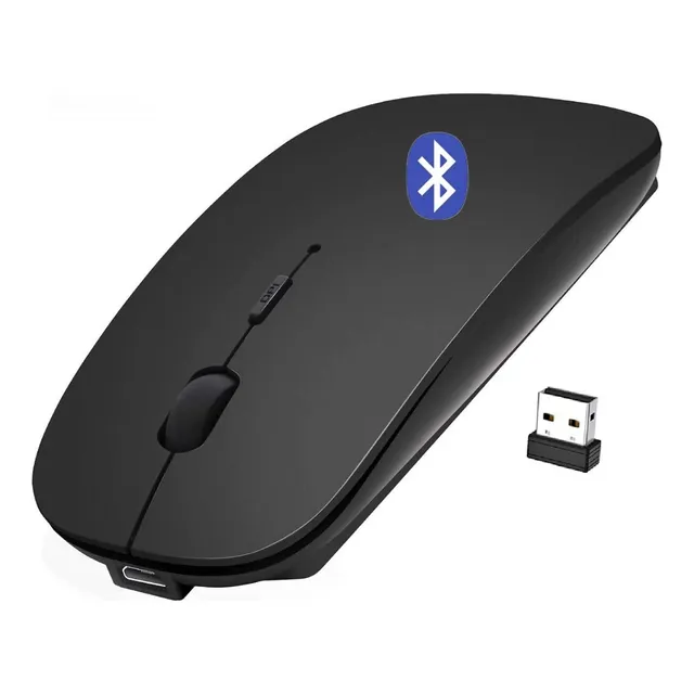 Mouse Para Macbook iPad Win Inalámbrico Bluetooth Recargable