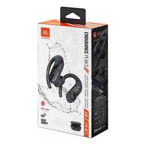 Audífonos Bluetooth Jbl Endurance Peak 3 Negro