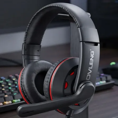Audifonos Con Microfono Gamer Wired Auriculares Supraaurales