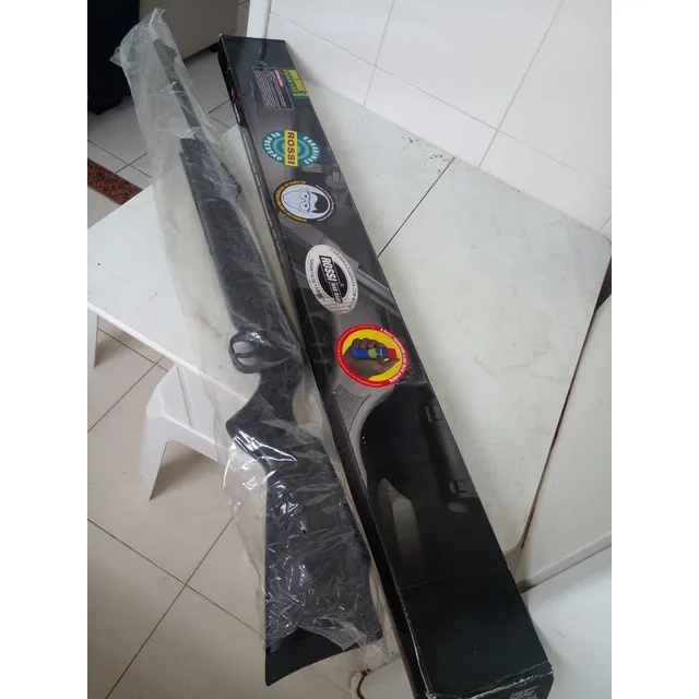 Carabina Pressão Cometa Fusion Preta, 5,5 Mm Leia Descrição