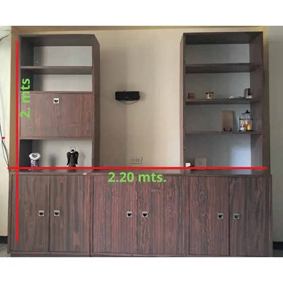 Biblioteca Modular Usada 2.20 Ancho X 2 Alto