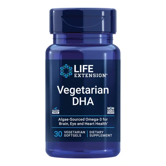 Suplemento Life Extension Vegetariano Dha Algas Omega-3, 200