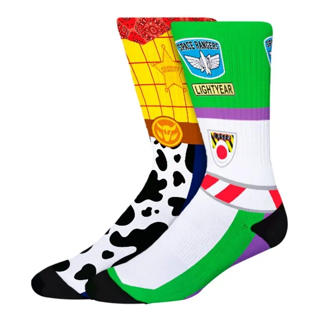 Meia Personalizada - Toy Story - Cano Alto - Meias Elite