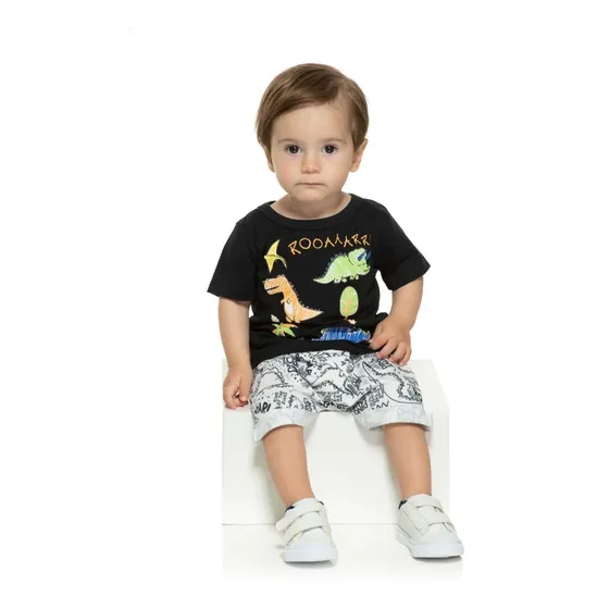 Conjunto Verão Infantil Bebê Menino - Lançamento