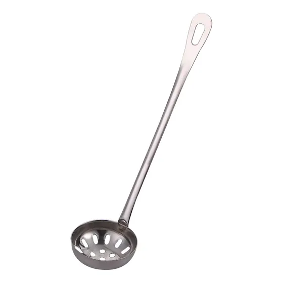 Cucharon Sopa Para Hogar Cuchara Ranurada Mango Largo Gancho