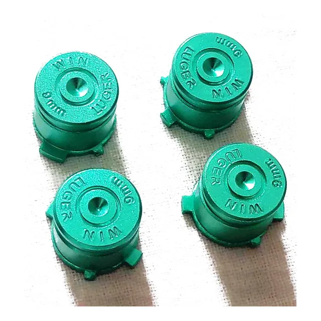 Kit Botones Tipo Bala En Aluminio Para Joystick Ps4
