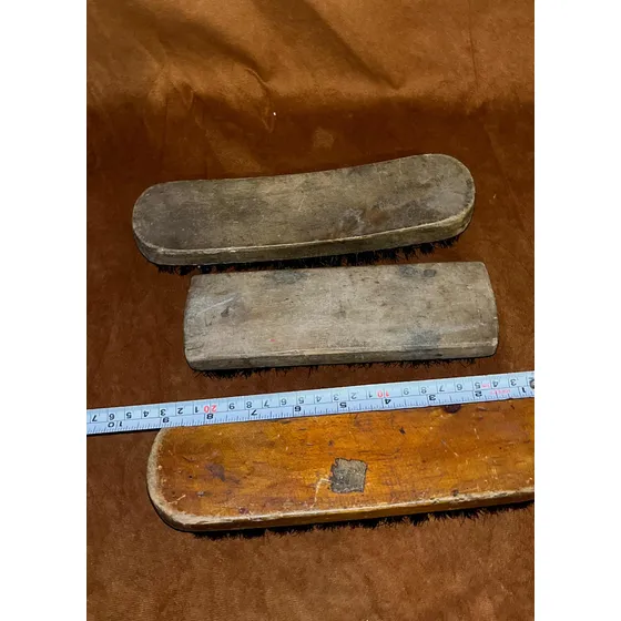 3 Cepillos Zapatero, Antiguos, Precio X Los 3