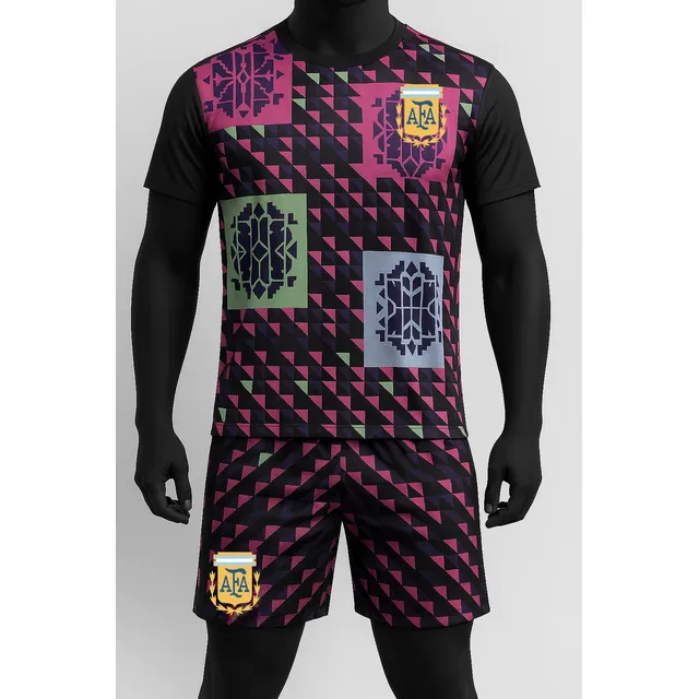 Conjunto Deportivo Equipo Remera Y Short Selección Argentina