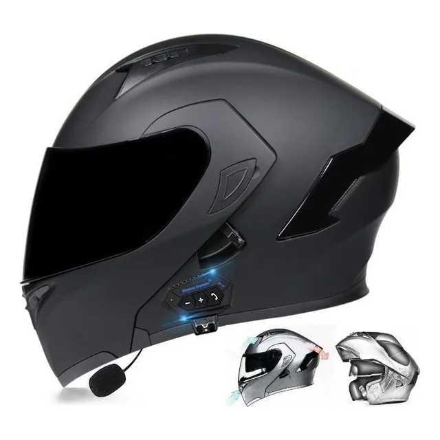 Bluetooth Integrado Robusto Para Moto Abatible