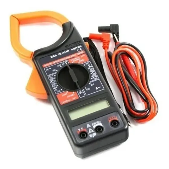 Pinza Tester Digital Amperimetro Voltiamperimetro Grande