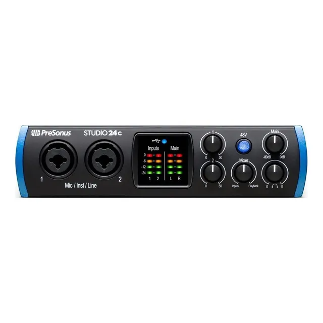 Interfaz de audio PreSonus Studio 24c