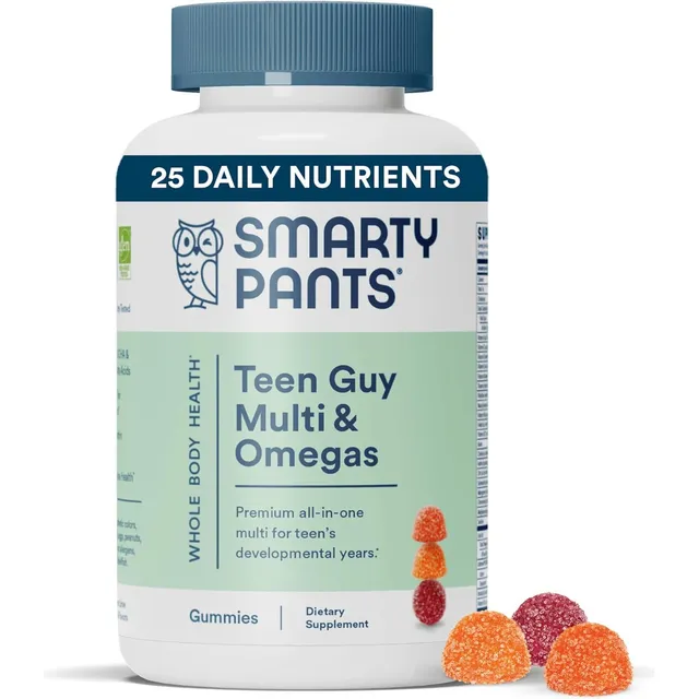 Multivitaminas Para Adolecentes Smarty Pants 120 Gomitas Sin Sabor