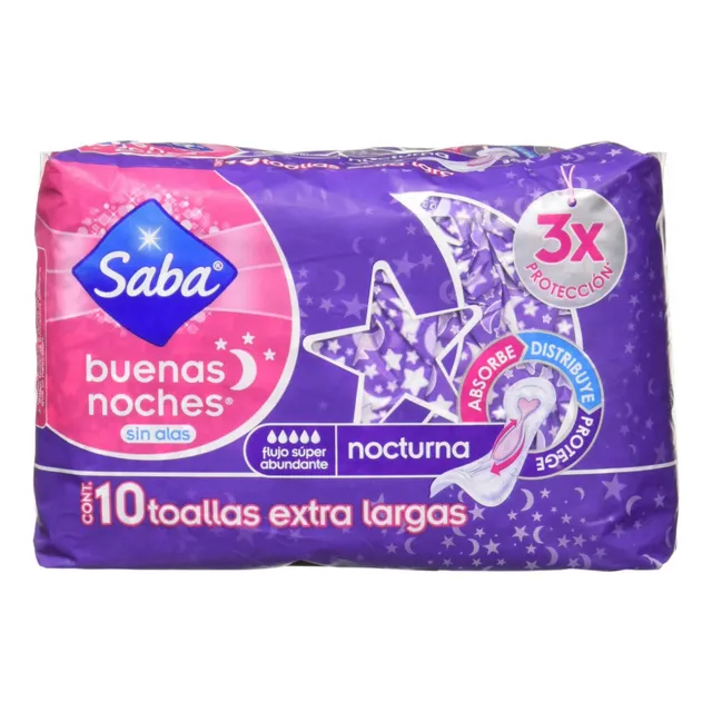 Saba Buenas Noches Sin Alas, Caja C/16 Paquetes