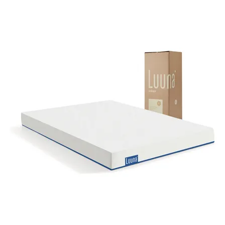 Colchão Casal Luuna Adapt 3 Espumas Tecnologia Air Cell Ergo Branco