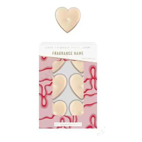 Velas Perfumadas Paq 6 Vainilla