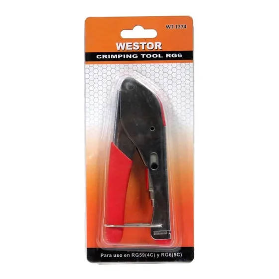 Ponchador Crimping Westor Rg6