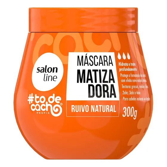 Máscara Matizadora Salon Line #todecacho Ruivo Natural 300g