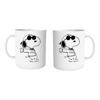 Taza Cerámica Snoopy Cool 320 Ml Sin Set Taza Cerámica Snoopy Cool 320 Ml Sin Set
