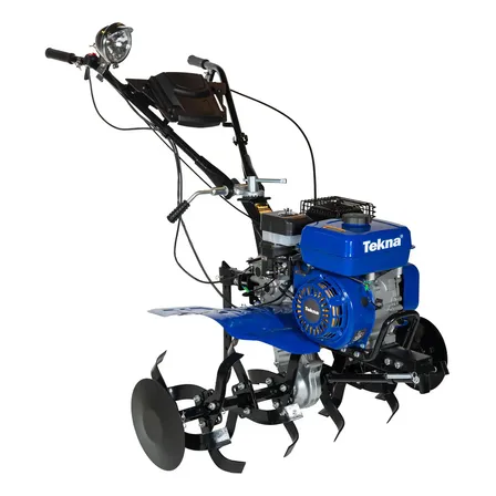 Tekna Tk90r Motocultivador Gasolina 7hp Com Rodas E Enxadas