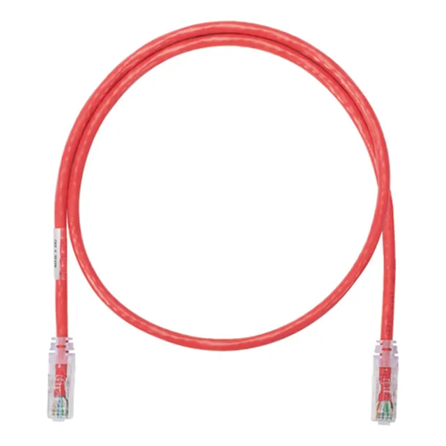 Patch Cord Utp Cat6 Rojo Con Plug Modular (3 Pies) Panduit