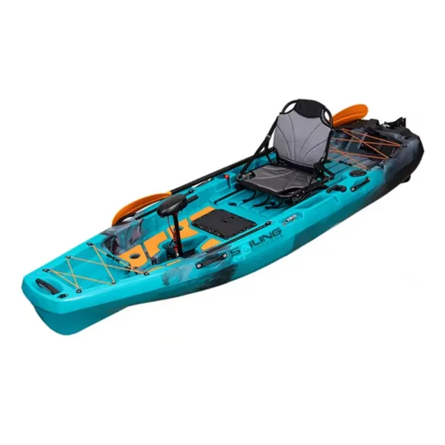 Kayak Modular Con Pedales Pesca 1 Adulto 9.5'
