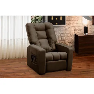 Poltrona Do Papai ReclinĂĄvel ItĂĄlia Suede Adonai Estofados Cor Marrom Poltrona Do Papai ReclinĂĄvel ItĂĄlia Suede Adonai Estofados Cor Marrom
