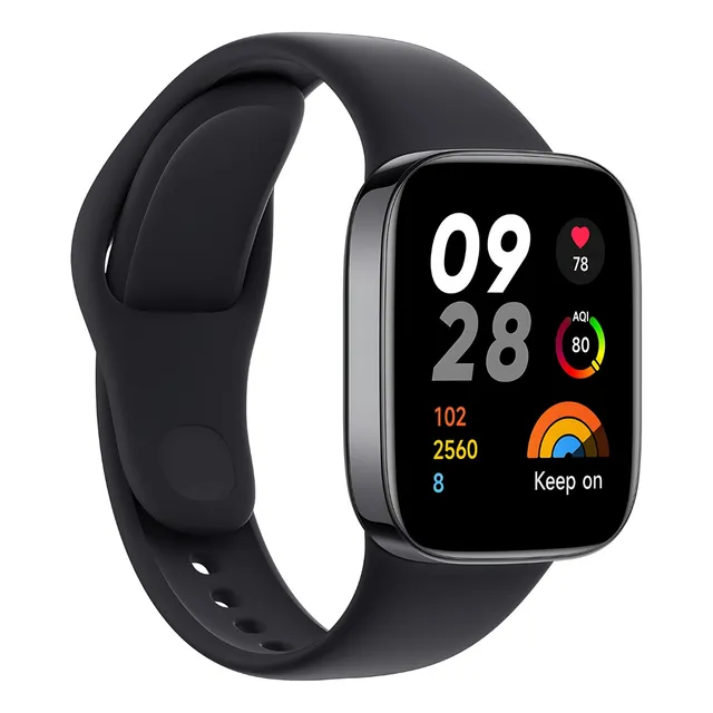 Smartwatch Redmi Watch 3 Chino Llamadas Bluetooth Negro