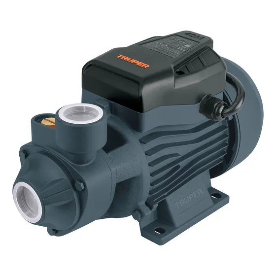 Bomba eléctrica periférica para agua 1/2 HP Truper BOAP-1/2A2 color negro frecuencia 60 Hz uso agrícola