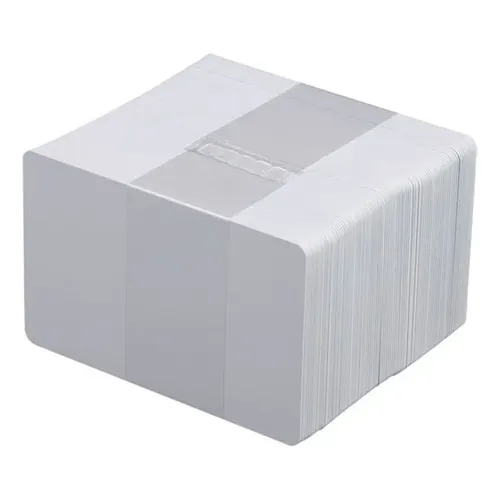 Cartão De Pvc Branco Para Crachá 54 X 86mm 0,76mm 25 Unidade