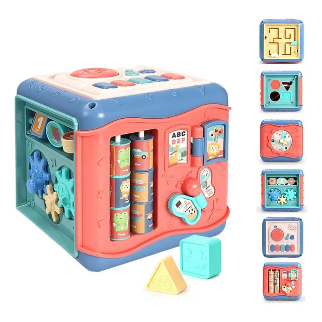 Cubo Interactivo Multiactividades Bebés Didáctico Sonido