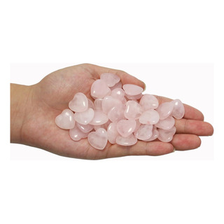 Heart Cuarzo Rosa, Cuarzos Naturales, Gemas(20 Pcs) Heart Cuarzo Rosa, Cuarzos Naturales, Gemas(20 Pcs)