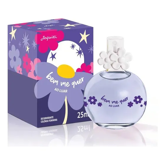Deo Colônia Feminina Bem Me Quer Ao Luar 25ml - Jequiti