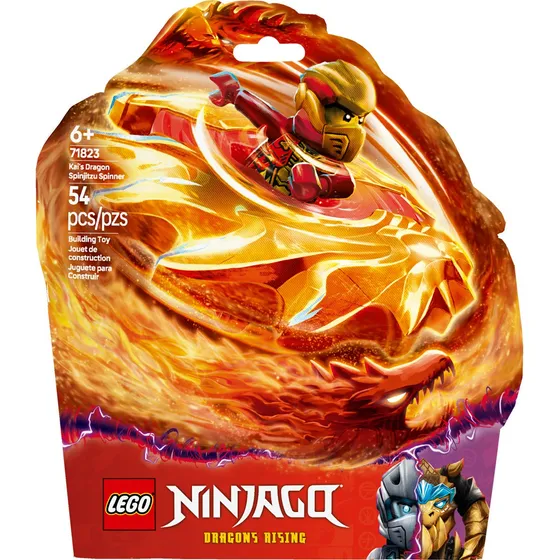 Lego Ninjago Spinner De Spinjitzu Del Dragón De Kai 71823