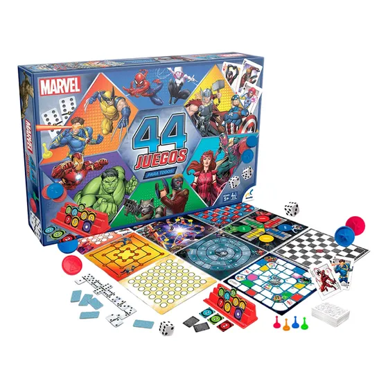 Set 44 Juegos De Mesa Marvel Juegos Para Niños